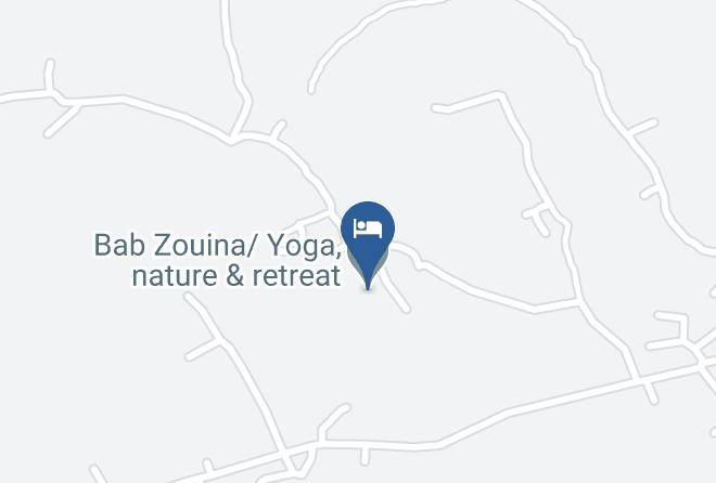 Marrakesh Tensift El Haouz - Bab Zouina Yoga Nature & Retreat Maps