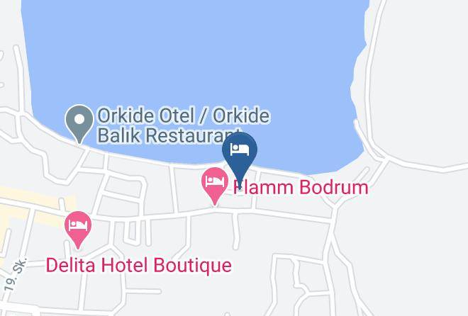 Turkbuku - Babana Hotel Maps