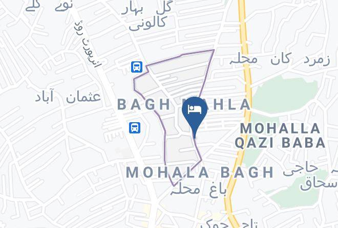 Peshawar - Babar Hotel Maps