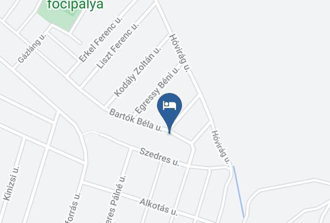 Hajduszoboszlo - Babarozsa Vendeghaz Maps