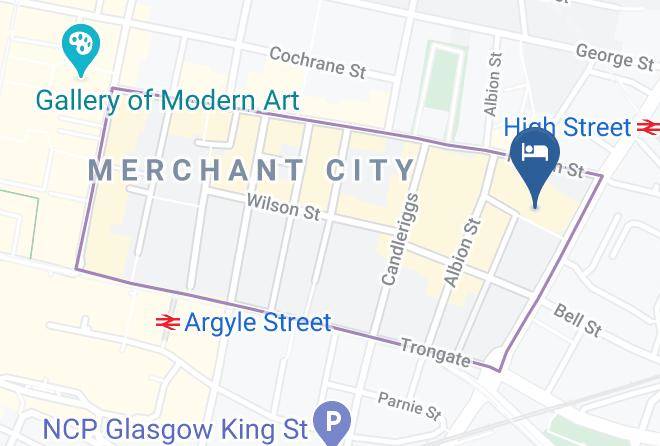 Glasgow City - Babbity Bowster Maps
