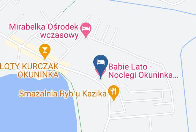 Wlodawski - Babie Lato Noclegi Okuninka Hotel Pokoje Domki Restauracja Maps
