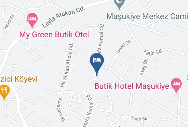 Kartepe - Babil Bungalow Boutique Hotel Maps