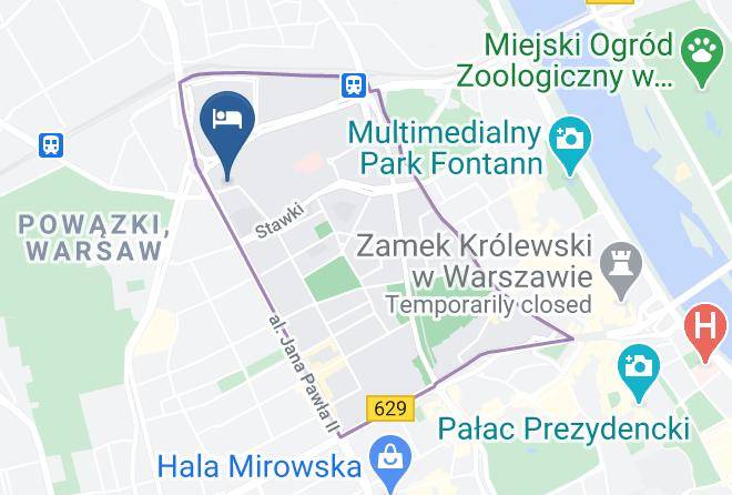 Warsaw - Babka Tower Suites Maps
