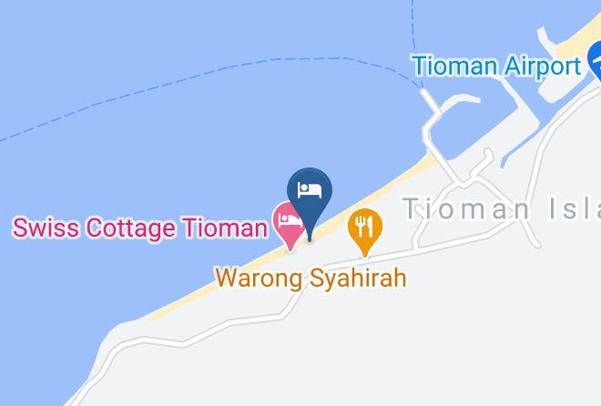 Rompin - Babura Seaview Resort Maps