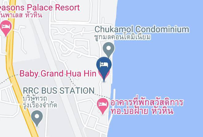 Amphoe Cha Am - Baby Grand Hua Hin Hotel Maps
