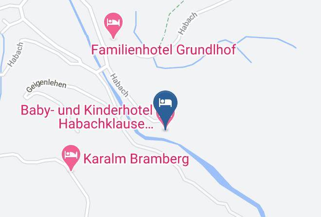 Zell Am See - Baby Und Kinderhotel Habachklause Salzburgerland Kitzbuheler Alpen Maps