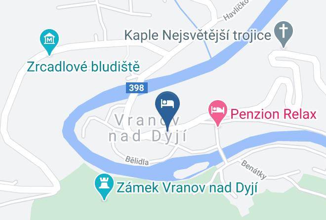 Znojmo - Babyhotel Karolinka Cz Holiday For Parents With Children Maps