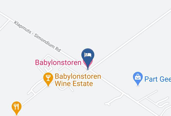 Cape Winelands - Babylonstoren Maps