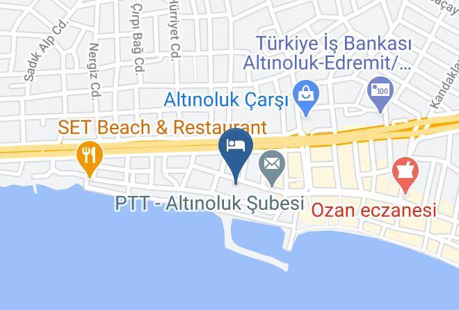 Edremit - Bacahan Otel Maps