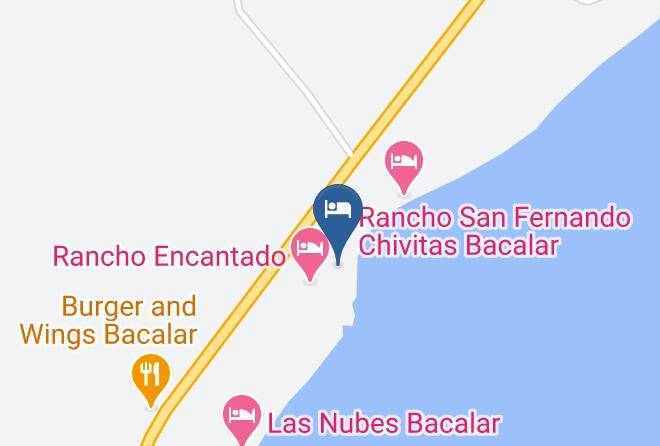 Bacalar - Bacalar Laguna Club Glamping Maps