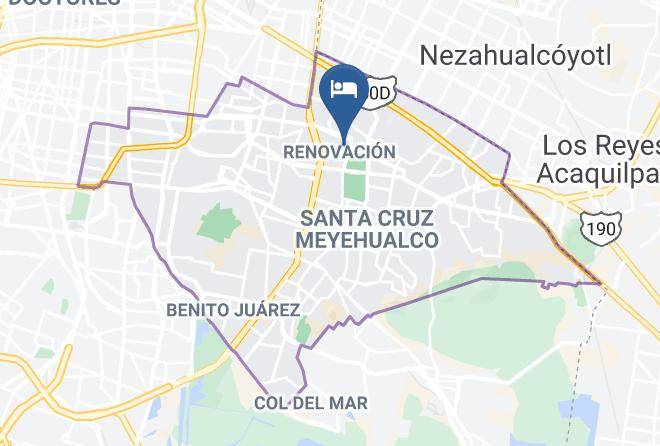 Iztapalapa - Bacalar Magico Hotel Maps