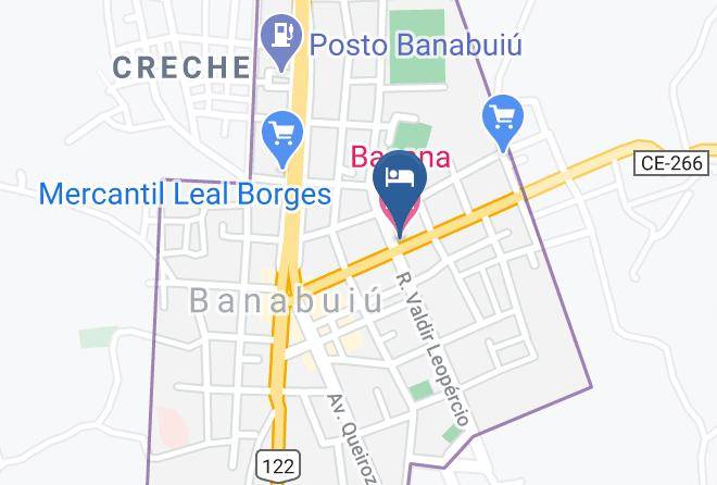 Banabuiu - Bacana Hotel Maps