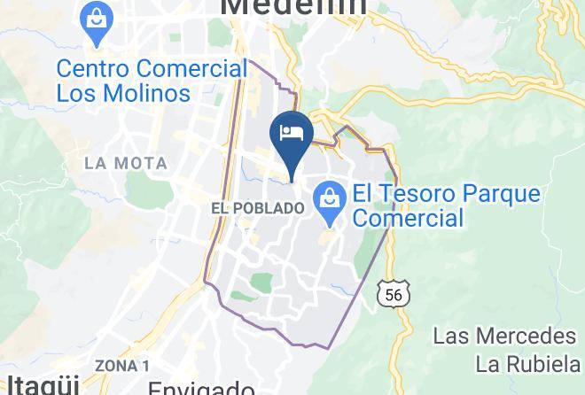 Medellin - Bacano Poblado Maps