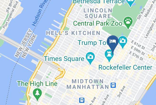 New York - Baccarat Hotel Maps