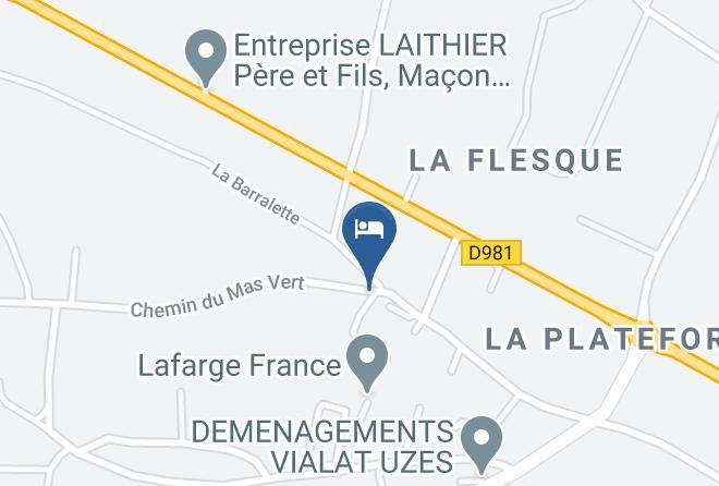 Gard - Bacchus Chambres D'hotes Maps