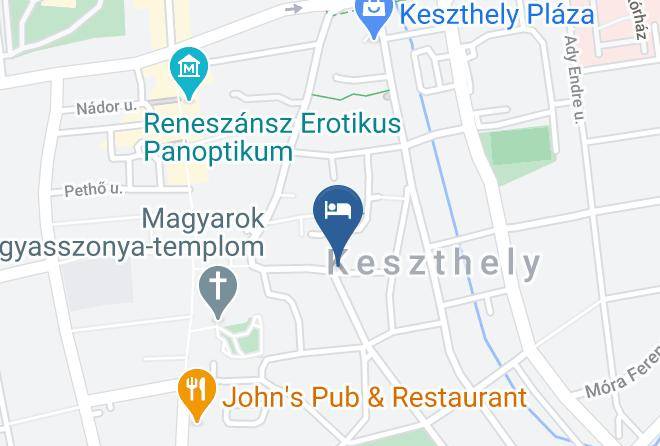 Keszthely - Bacchus Hotel Maps