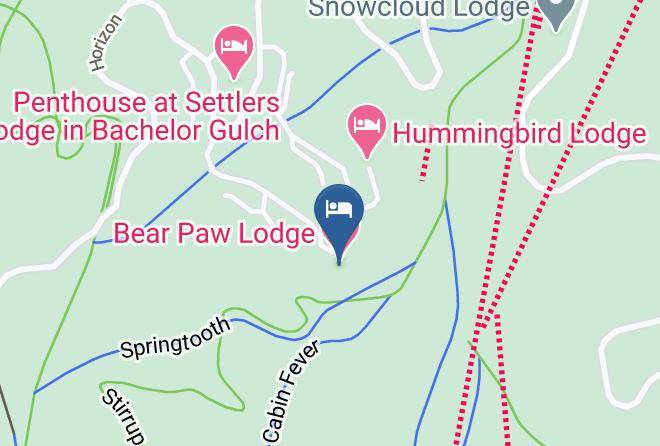 Eagle - Bachelor Gulch Bear Paw Maps