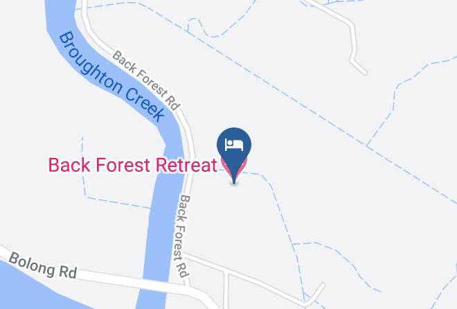 Shoalhaven - Back Forest Retreat Maps