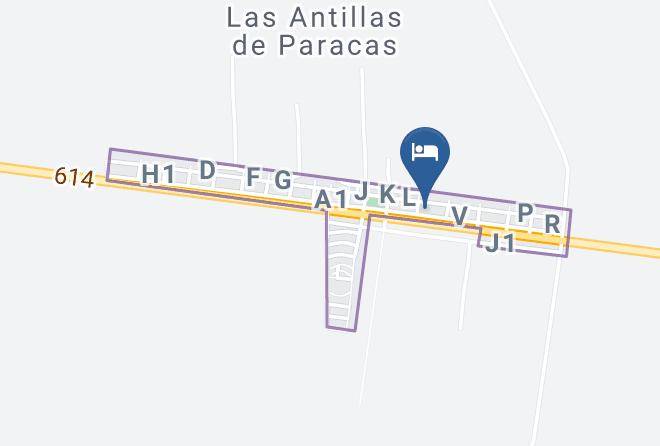 Pisco - Back Paker Oasis De Moron Maps