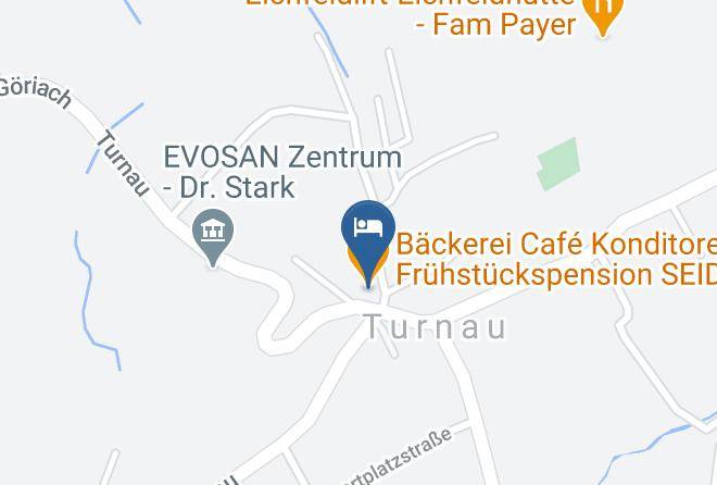 Bruck Murzzuschlag District - Backerei Cafe Konditorei Fruhstuckspension Seidl Turnau Maps