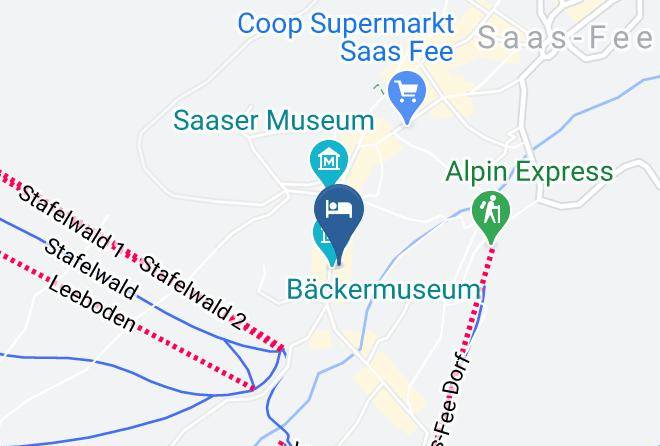 Visp - Backerei Hotel Garni Imseng Maps