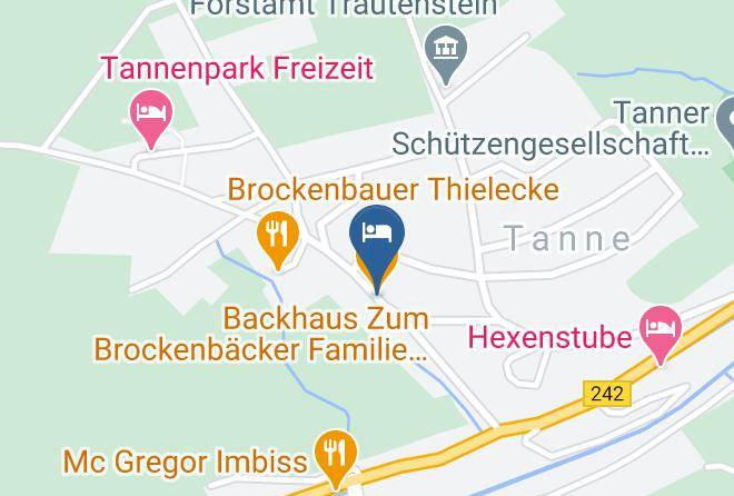 Harz - Backhaus Zum Brockenbacker Familie Freystein Maps