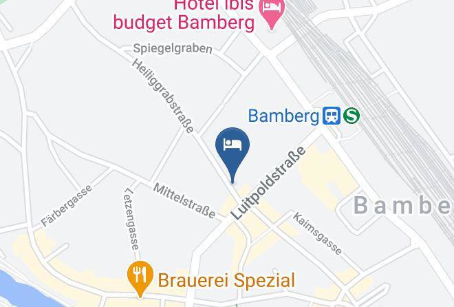 Bamberg - Backpackers Bamberg Maps