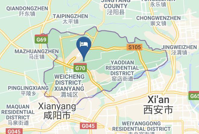 Xianyang - Backpackers Hotel Maps