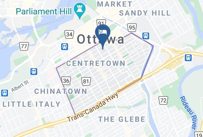 Ottawa - Backpackers Hq Maps