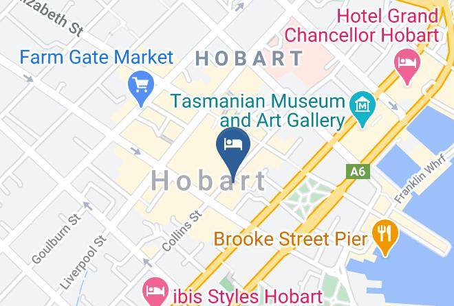 Backpackers Imperial Hotel Map