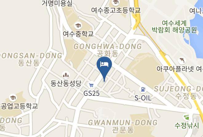 Yeosusi - Backpackers In Yeosu Maps