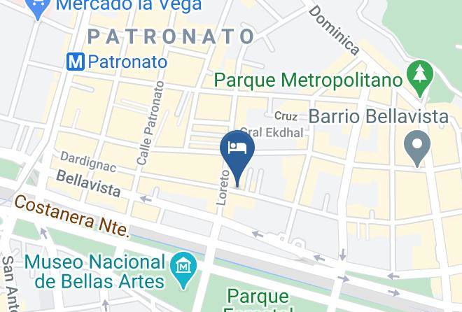 Santiago - Backpackers Paradise Maps