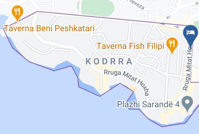 Saranda - Backpackers Sr Maps