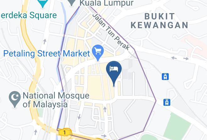 Kuala Lumpur - Backpackers Travellers Inn Maps