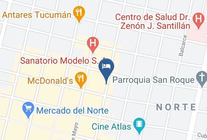 Tucuman City - Backpackers Tucuman Maps