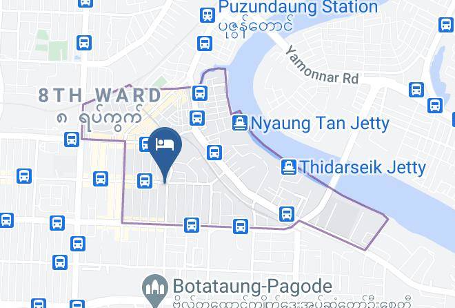 Yangon West - Backpackerz Orchid Maps