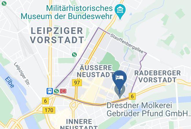 Dresden - Backstage Hotel Dresden Maps