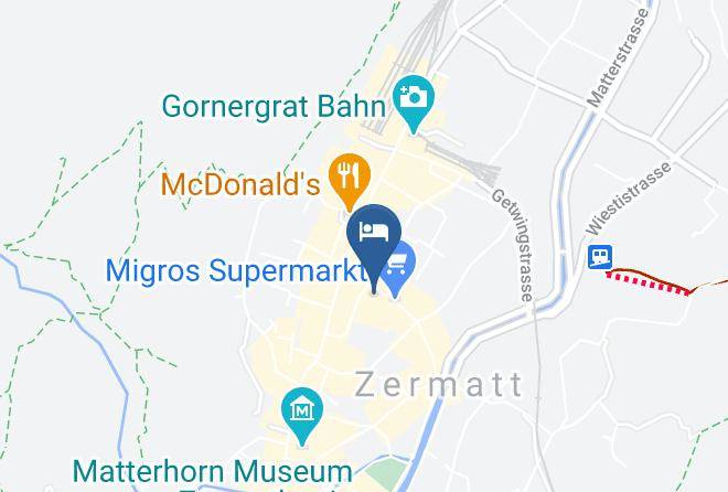 Backstage Hotel Vernissage Map