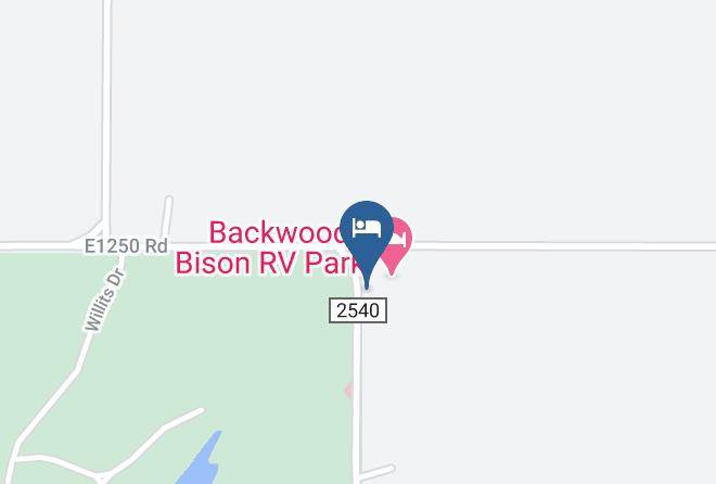 Caddo - Backwoods Bison Rv Park Maps