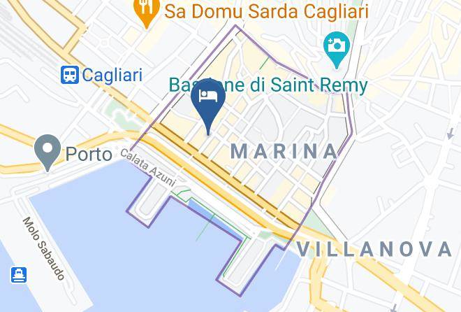 Cagliari - Baco B&b Maps