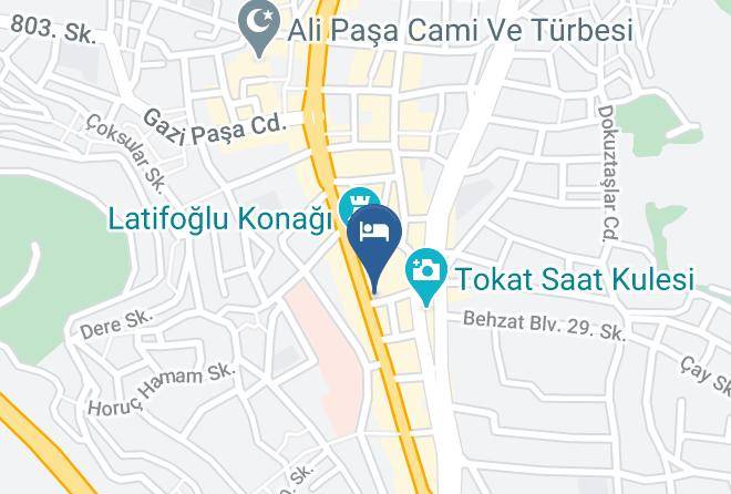 Tokat Sogukpinar - Badee Otel Maps
