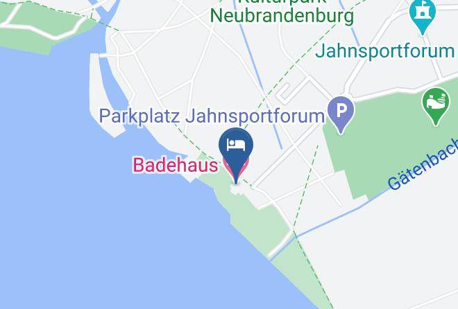 Mecklenburgische Seenplatte - Badehaus Maps