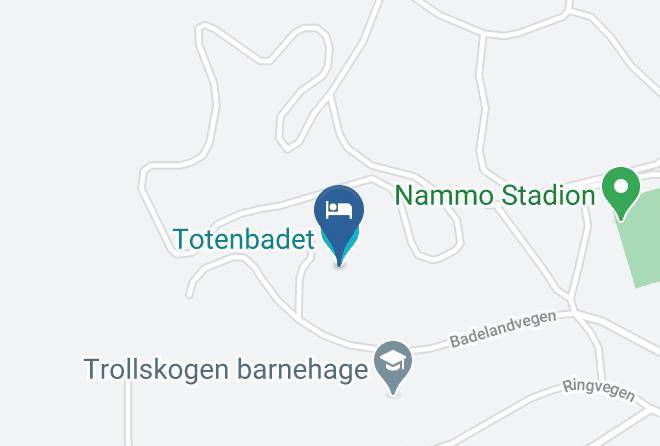 Badeland Gjestegard Map