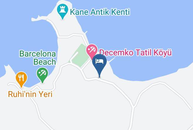 Dikili - Badem Tatil Koyu Maps