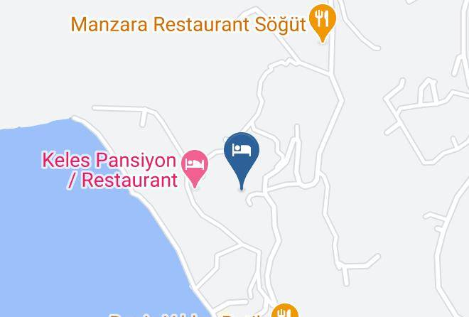 Mugla - Bademli Bahce Otel Maps
