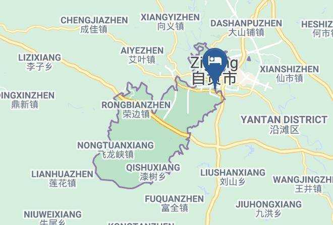 Zigong - Badeng Holiday Hotel Maps