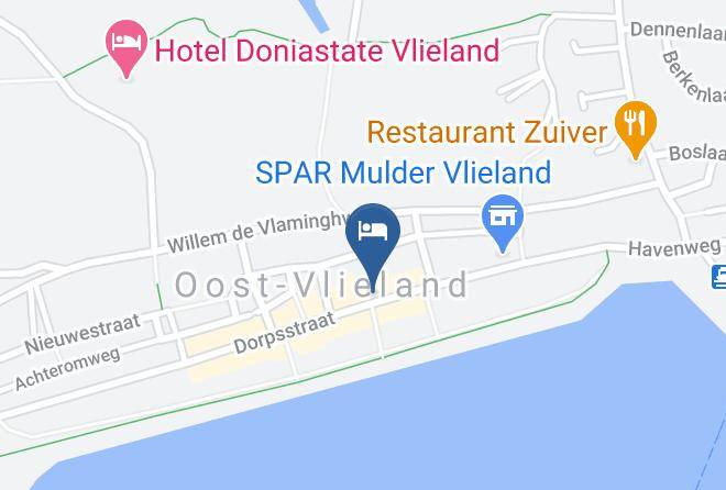 Vlieland - Badhotel Bruin Maps