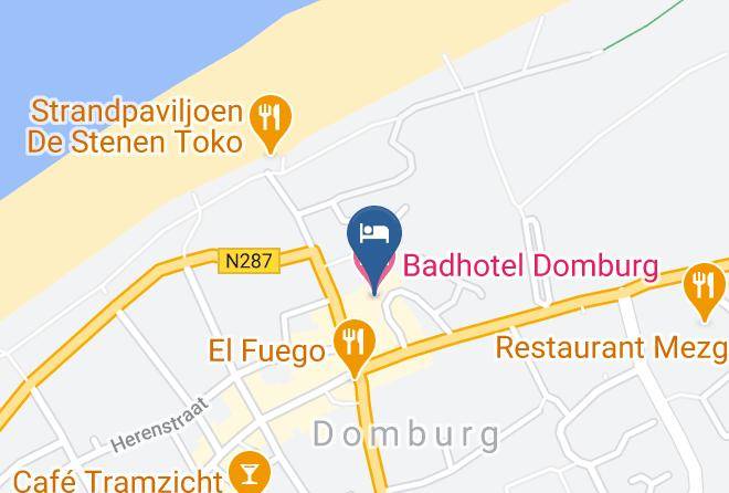 Veere - Badhotel Domburg Maps