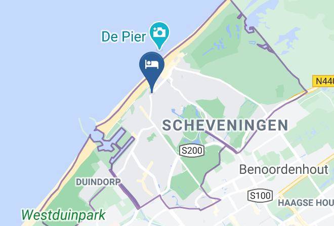 Den Haag - Badhotel Scheveningen Maps
